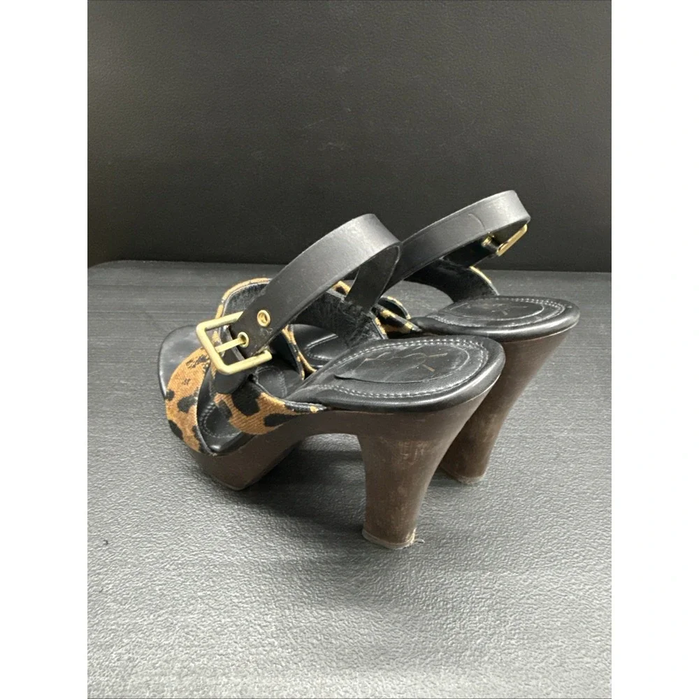 TOM FORD YSL Yves Saint Laurent ARUSHA Leopard Print Platform EU 40 I LOVE SHOES